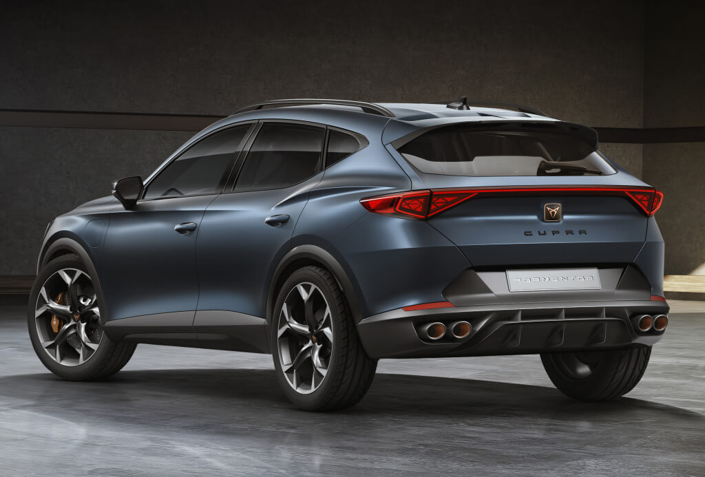 Cupra Formentor 2019: trasera.
