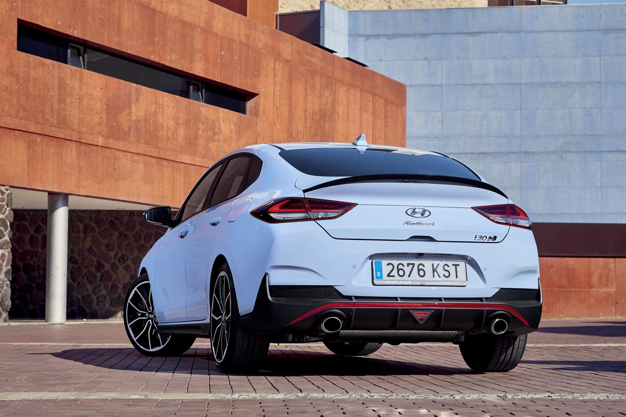 Hyundai i30 Fastback N: trasera