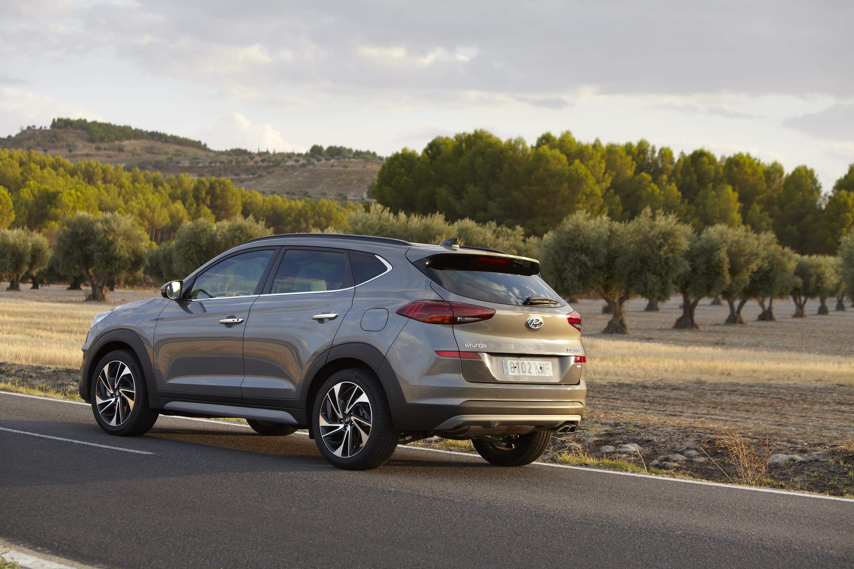 Hyundai Tucson 2019: trasera