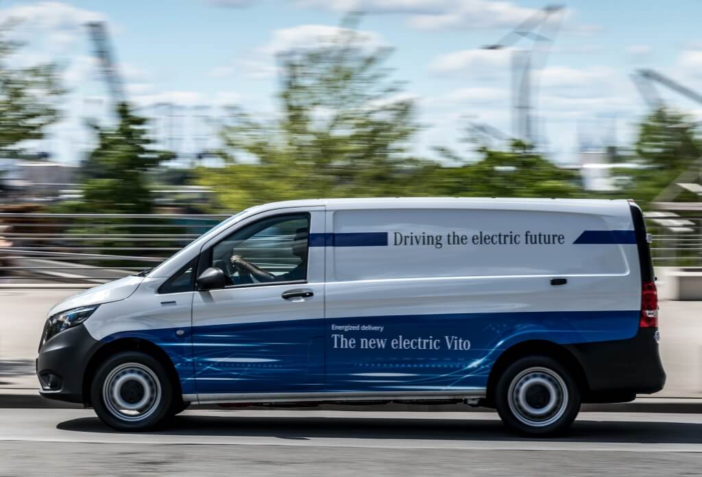 Nueva Mercedes eVito.