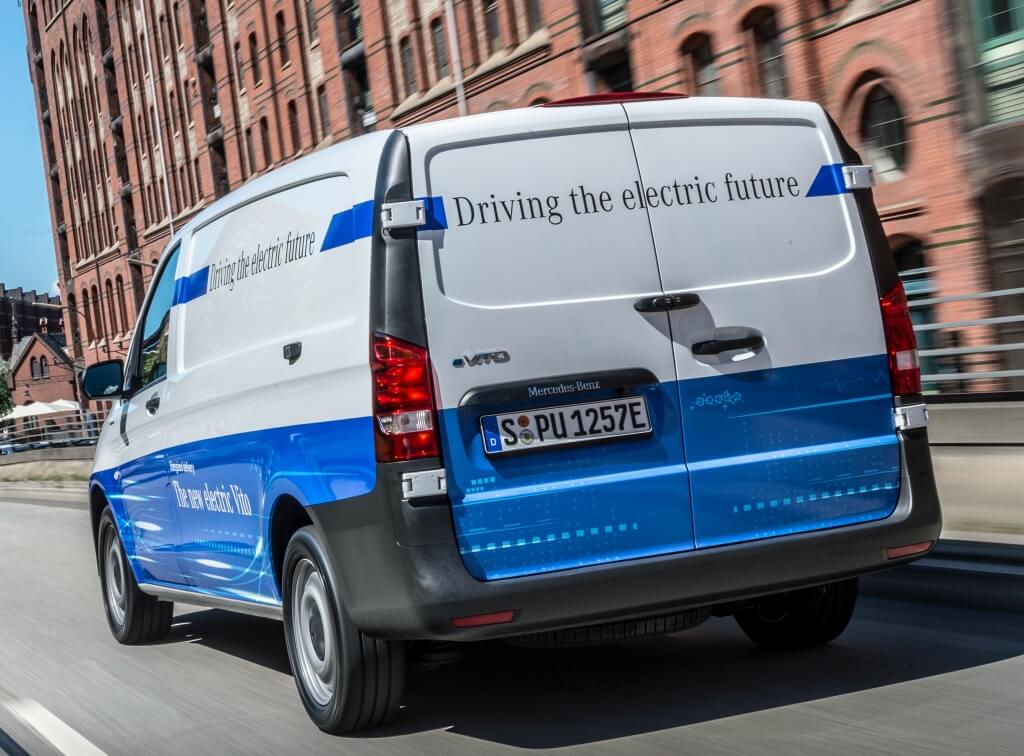 Nueva Mercedes eVito.