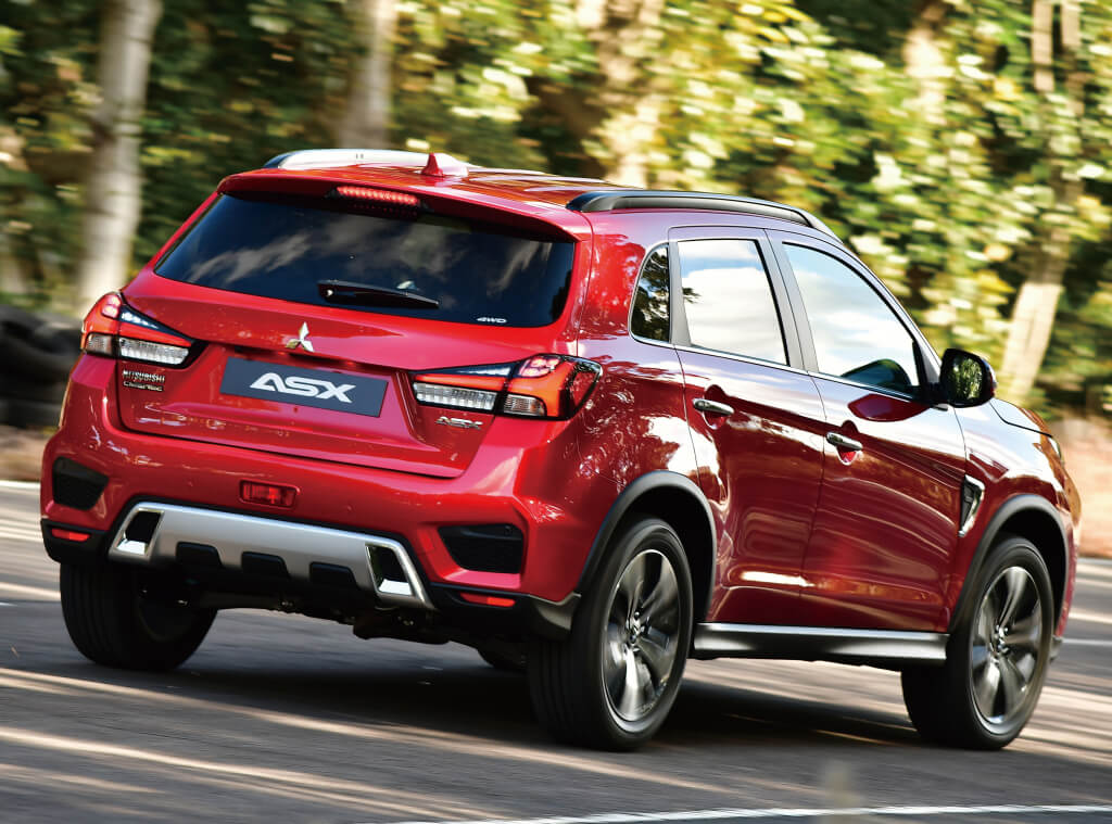 Zaga del Mitsubishi ASX 2019.