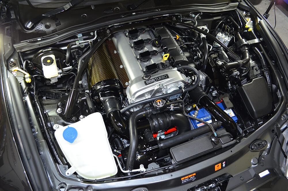 Motor del Mazda MX-5 2.0 BBR Turbo