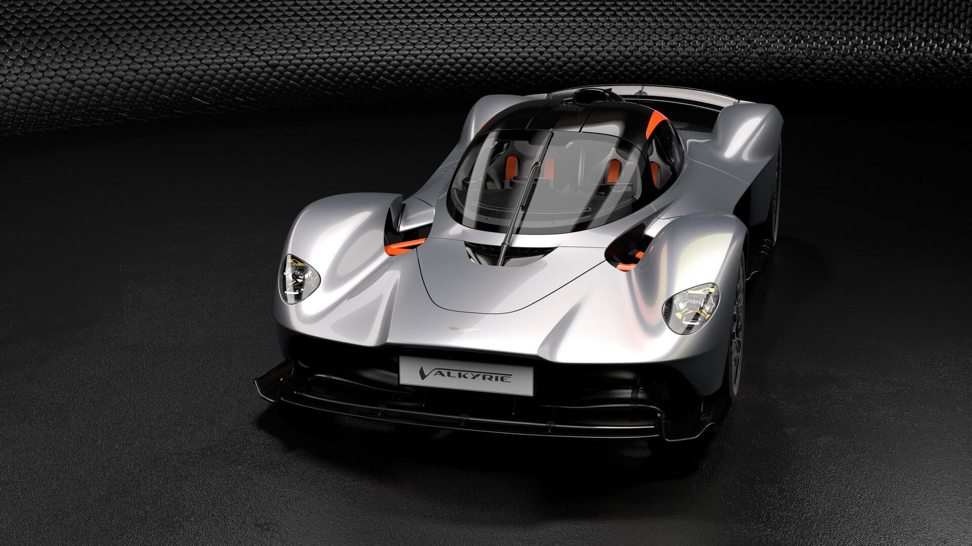 Aston Martin Vlakyrie: frontal.