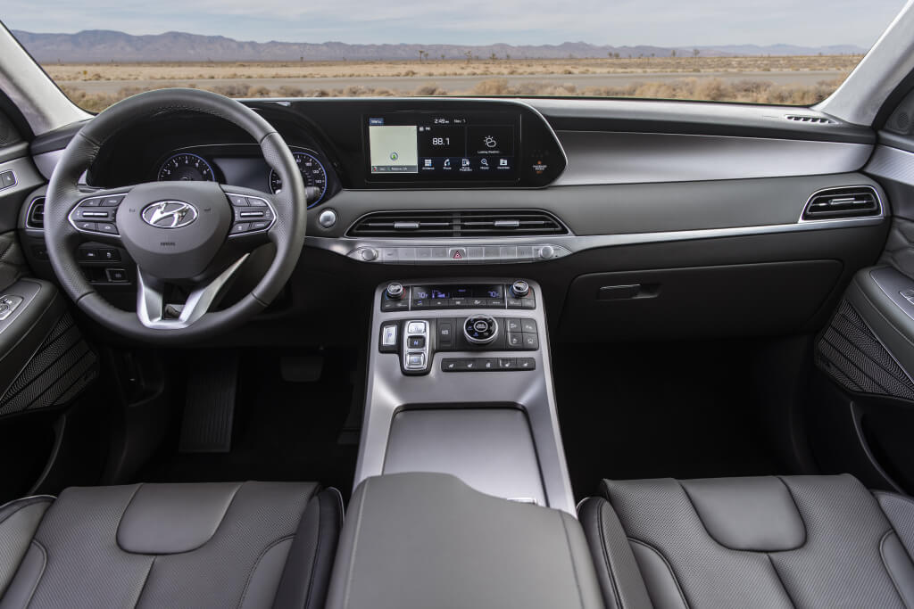 Hyundai Palisade: interior.