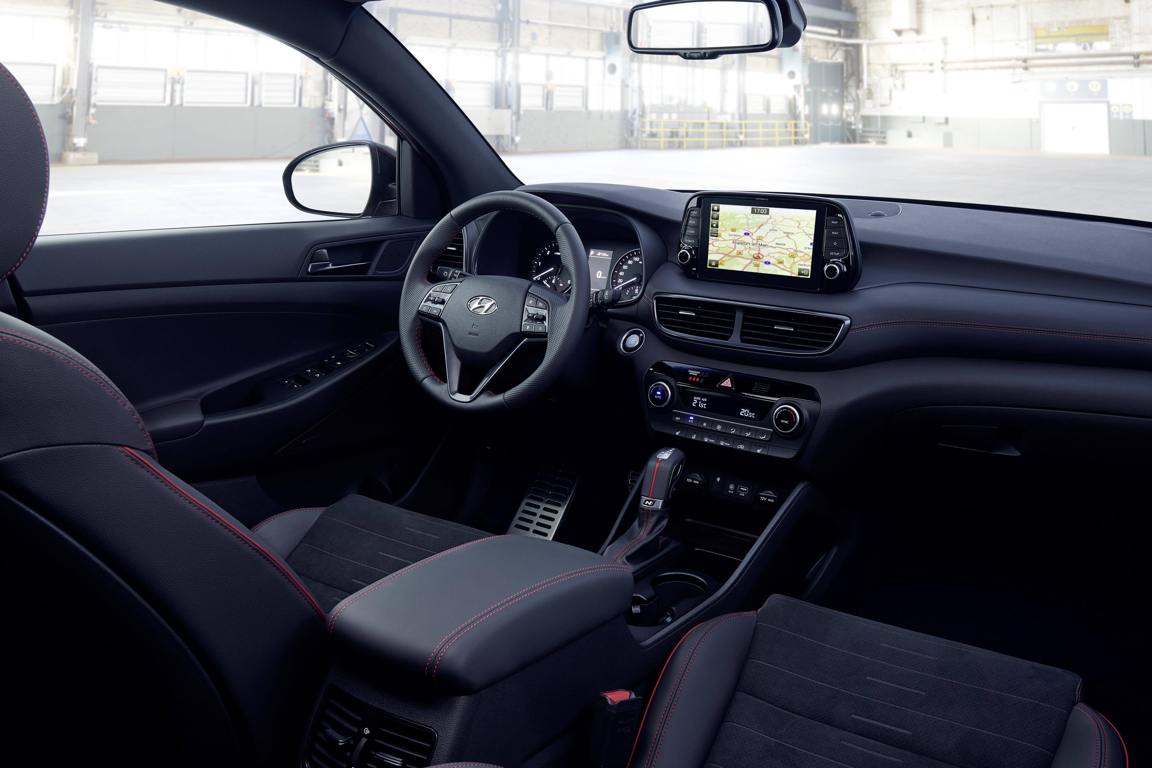 Hyundai Tucson N-Line: interior