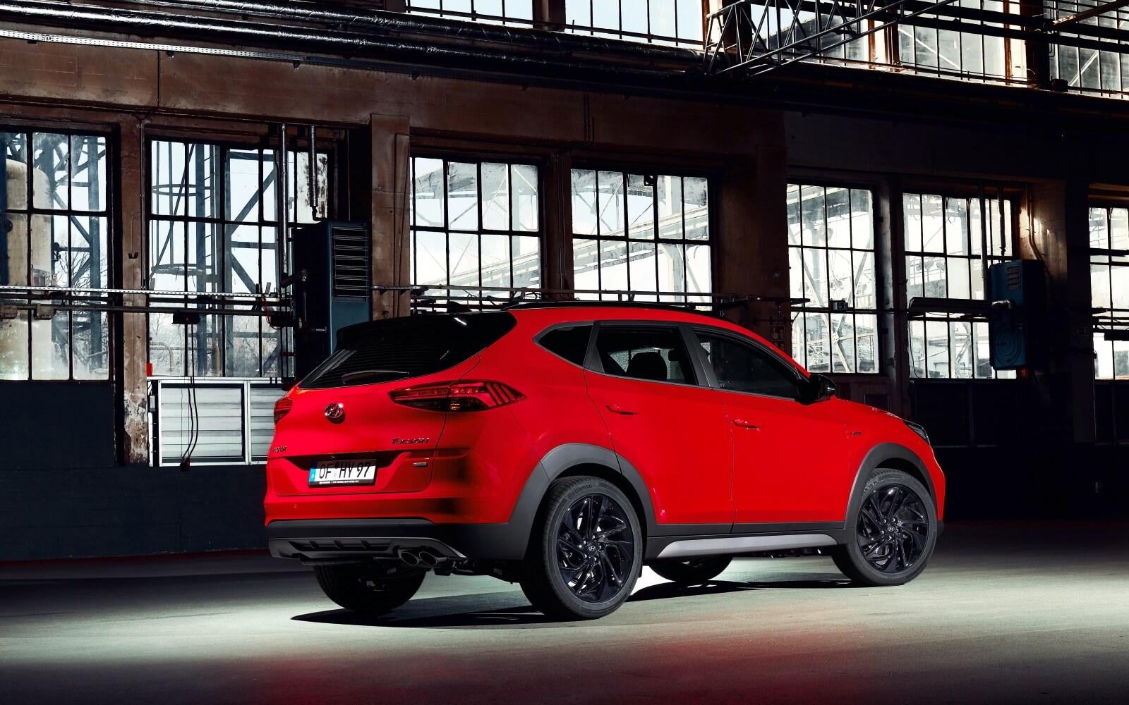 Hyundai Tucson N-Line: trasera