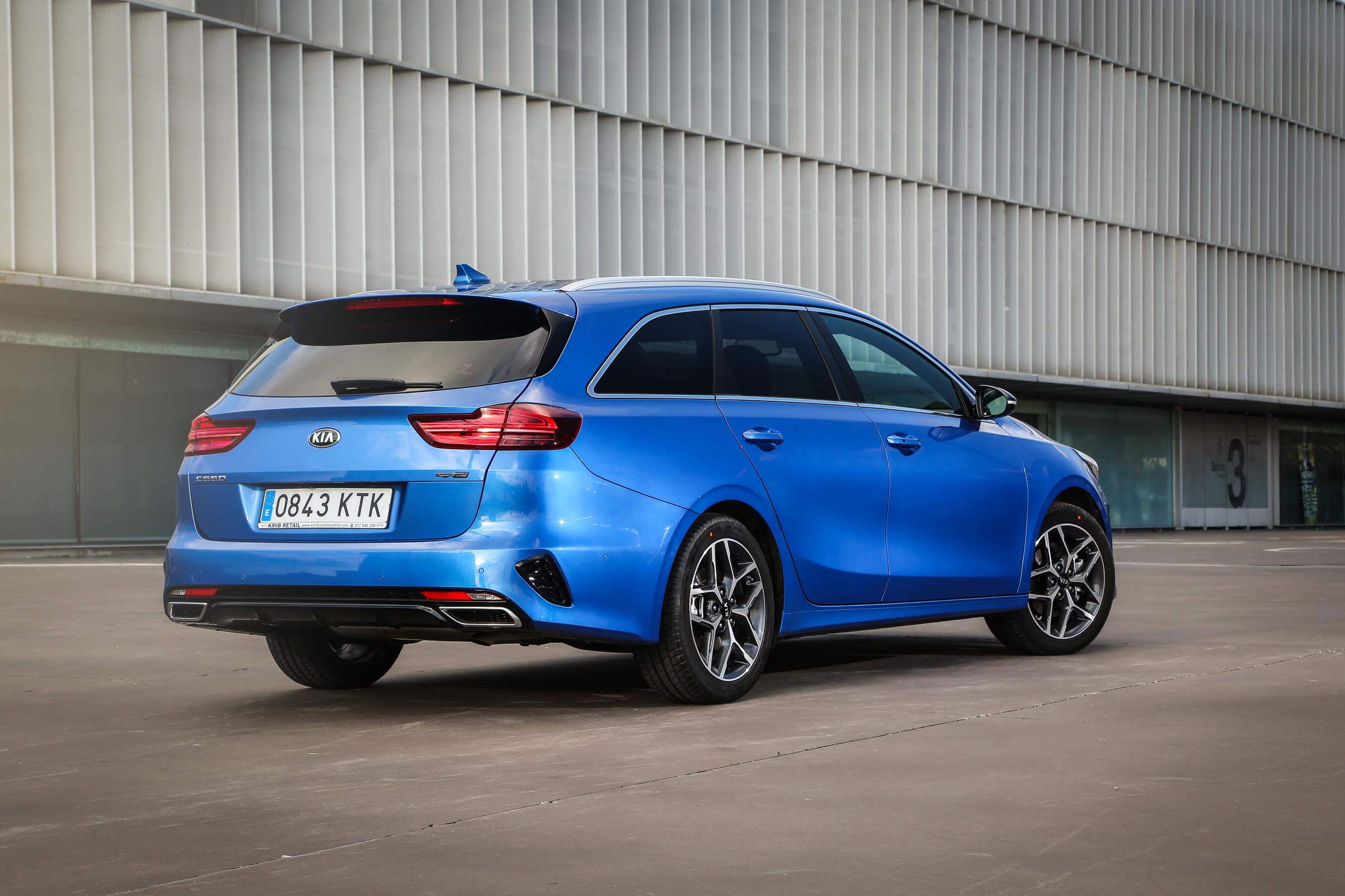 Kia Ceed Tourer: trasera