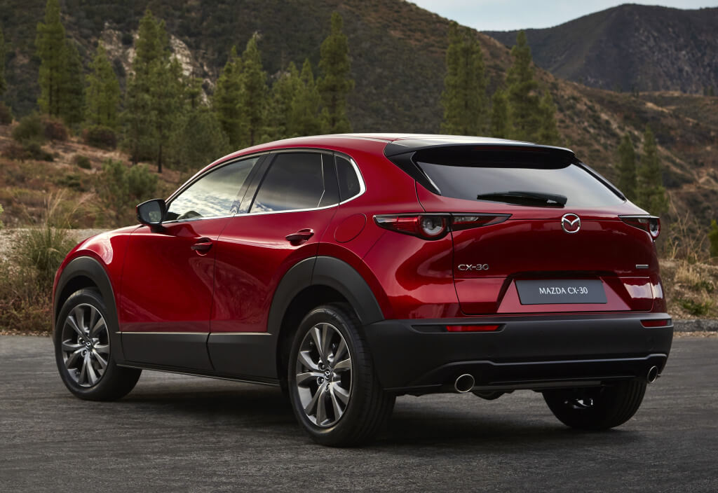 Mazda CX-30: zaga.