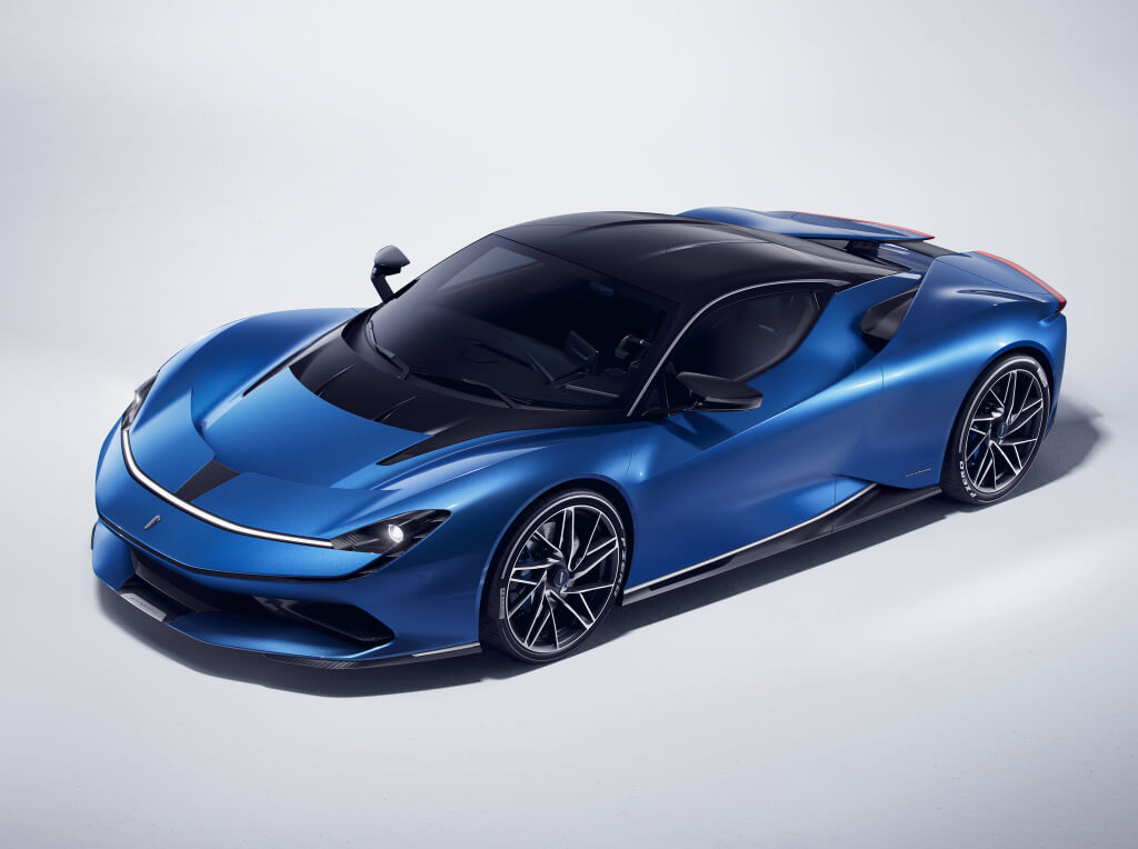 Pininfarina Battista: frontal
