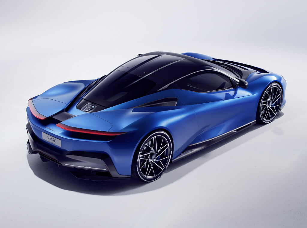 Pininfarina Battista: trasera