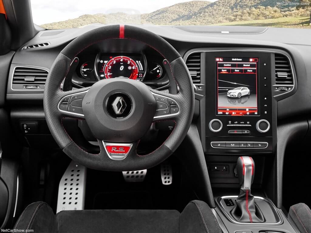 Renault Megane RS, interior.