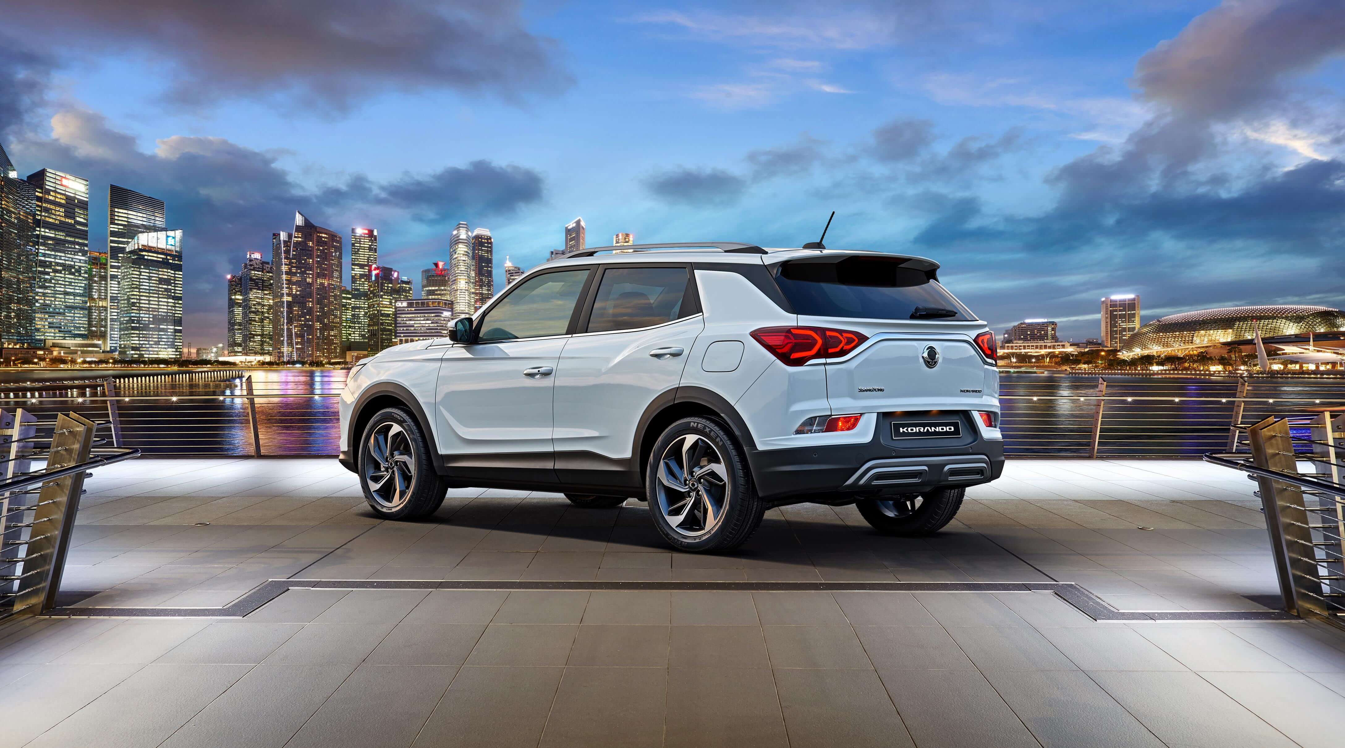 SsangYong Korando 2019: trasera