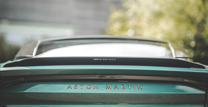 Aston Martin DBS 59: trasera