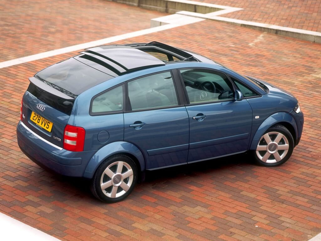 Audi A2: zaga.