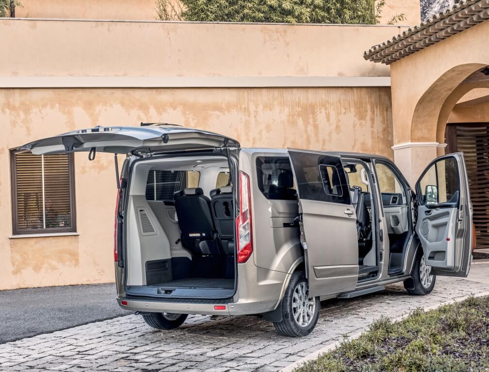 Ford Tourneo Custom híbrido.