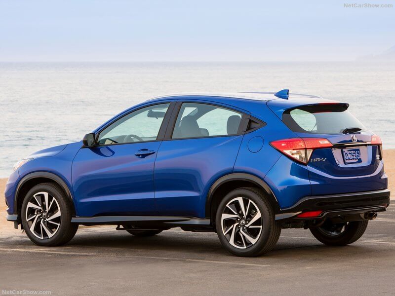 Honda HR-V 2019, trasera.