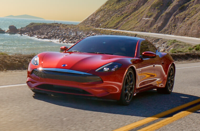 Karma Revero GT 2020: frontal.