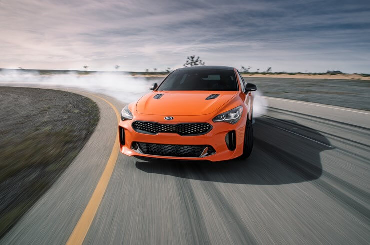 Kia Stinger GTS, modo drift activado para ir 'de lado'
