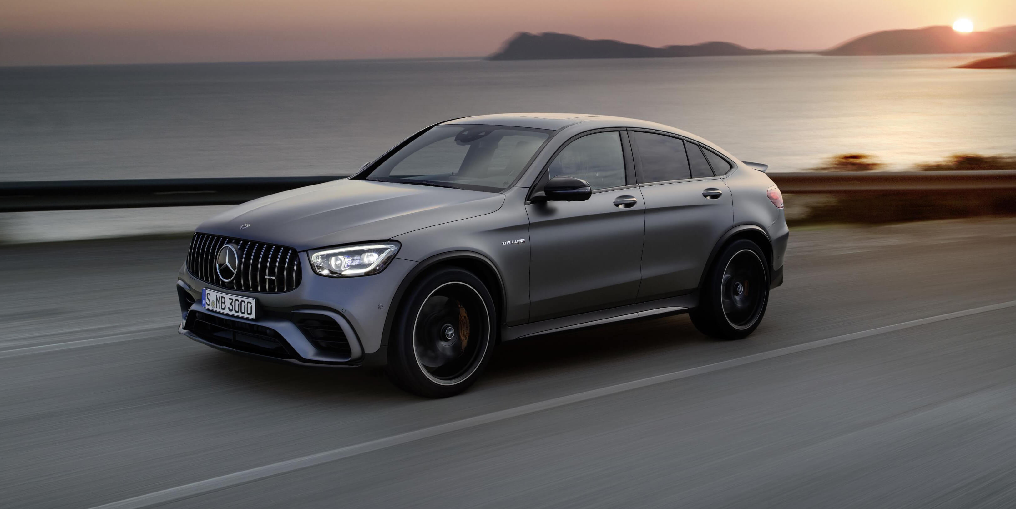 Mercedes-AMG GLC 63 S Coupé: frontal