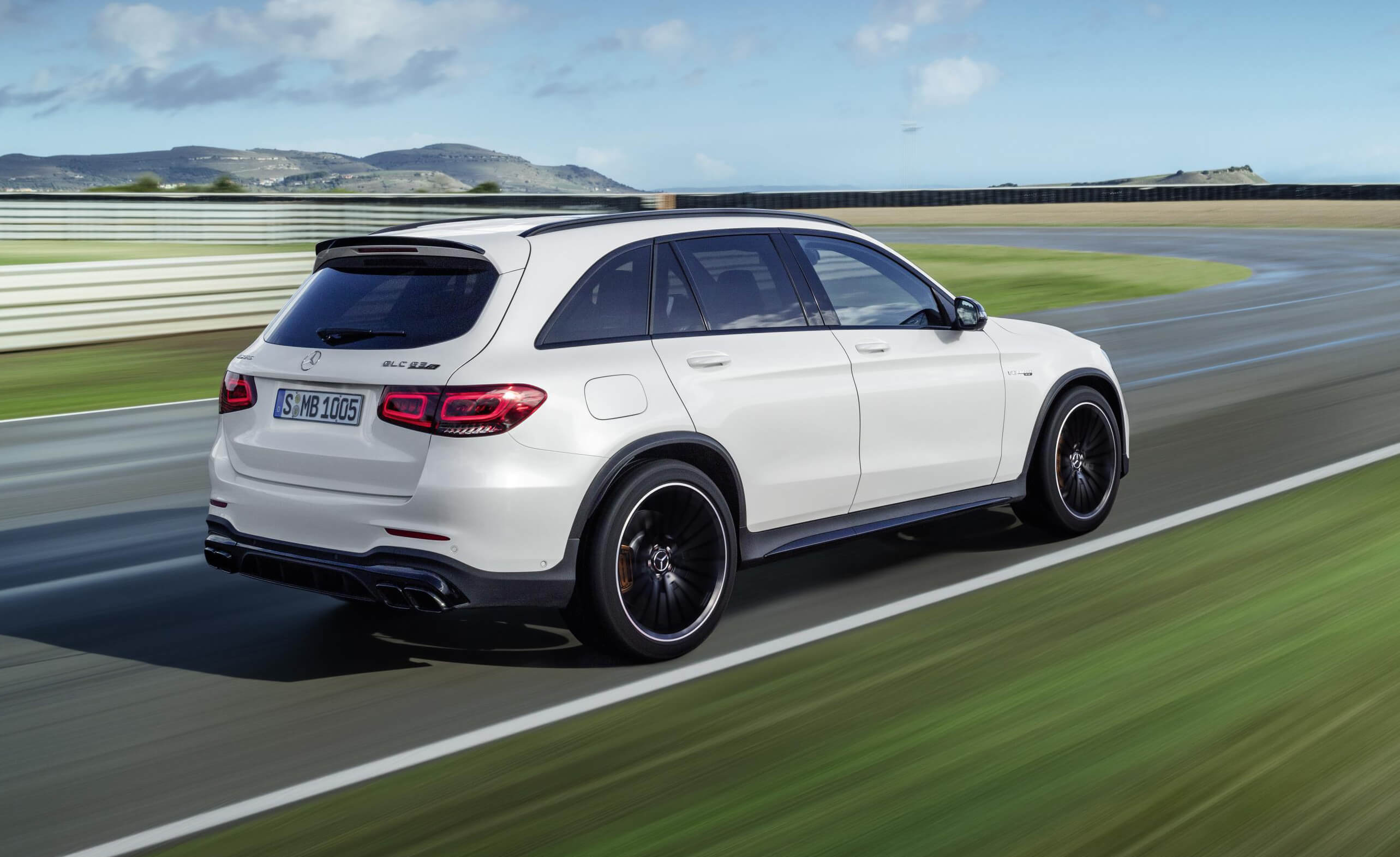 Mercedes-AMG GLC 63 S: trasera