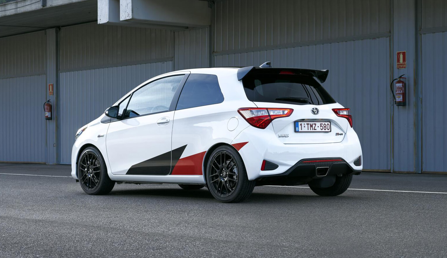 Toyota Yaris GRMN: trasera