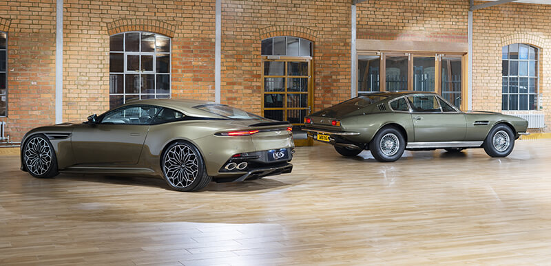 Aston Martin DBS Superleggera James Bond Edition: trasera