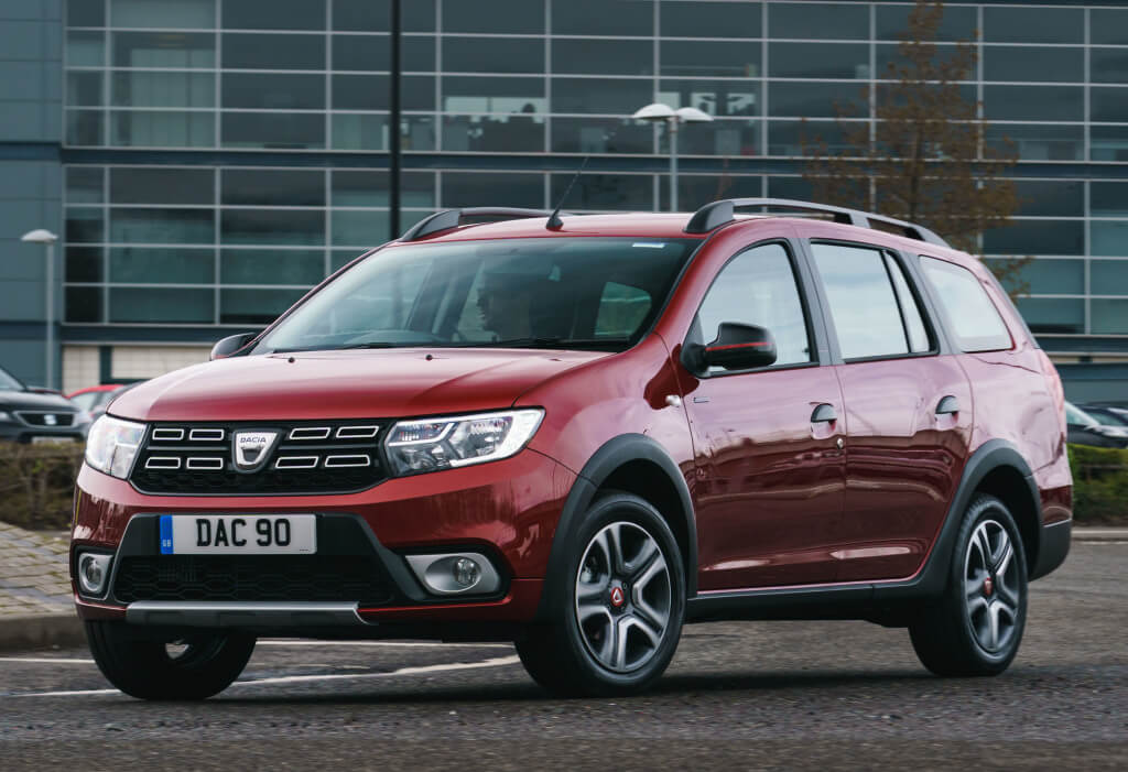 Dacia Logan MCV Stepway Xplore: frontal.