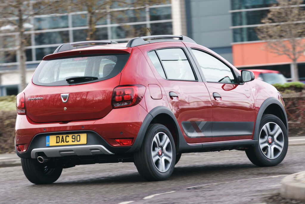 Dacia Sandero Stepway Xplore: zaga.