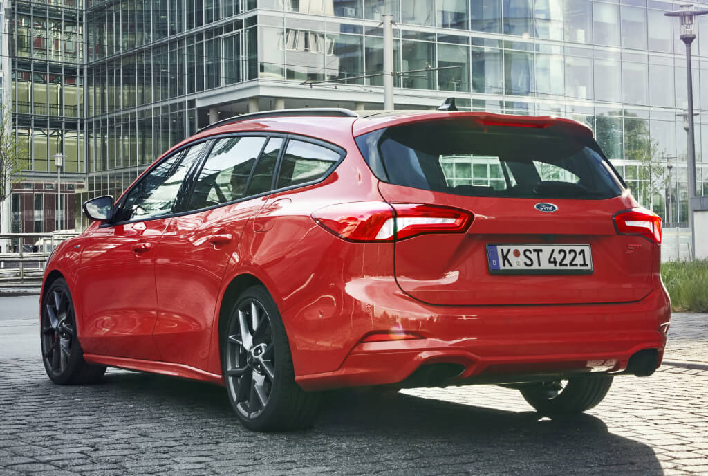 Ford Focus ST Sportbreak: trasera.
