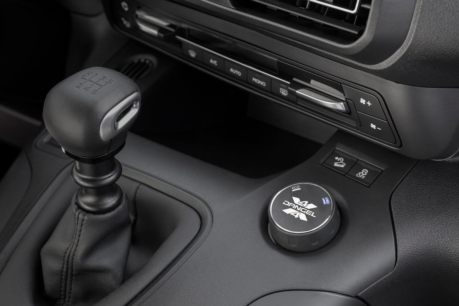 Opel Combo Cargo 4x4: modos