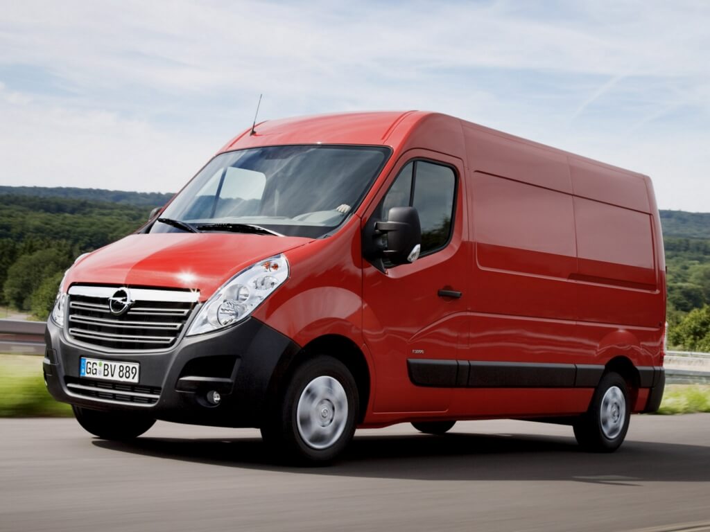 Opel Movano, diseño moderno y poderoso.