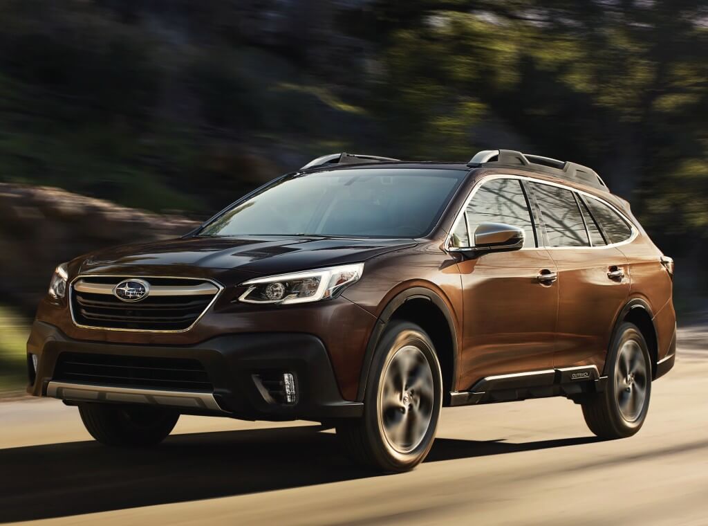 Subaru Outback 2019: frontal.