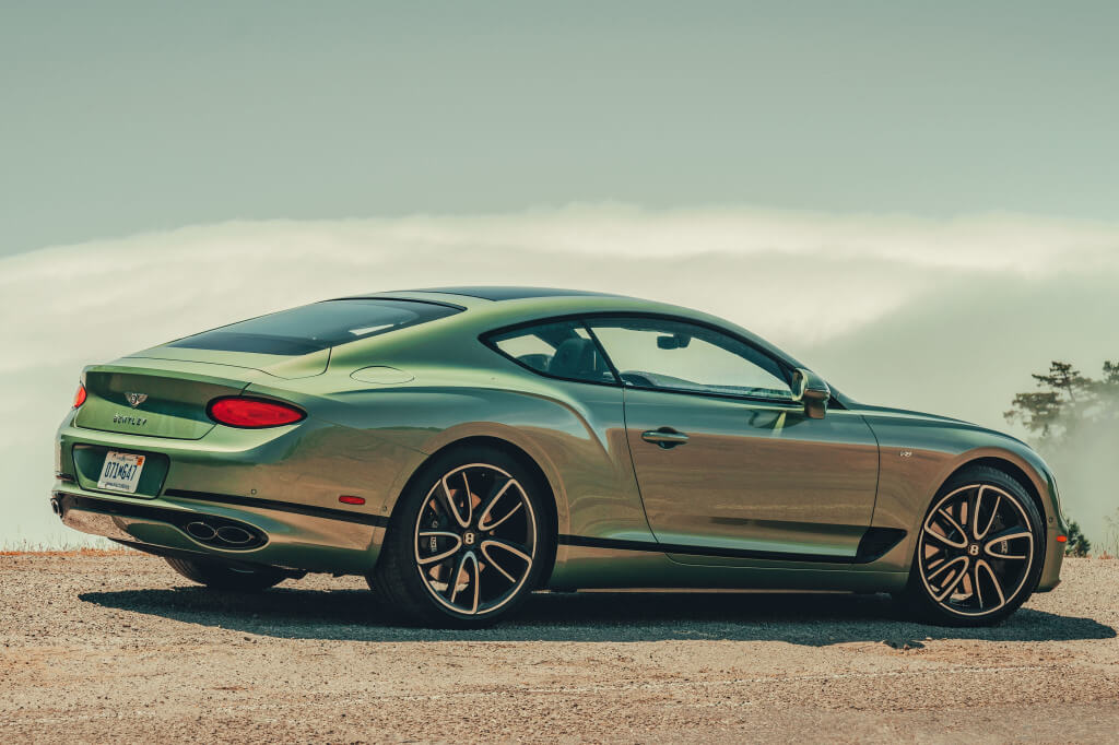 Bentley Continental GT V8: zaga.