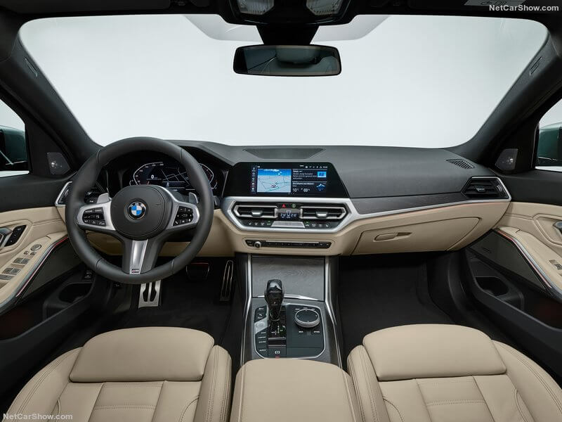 BMW Serie 3 Touring, interior.