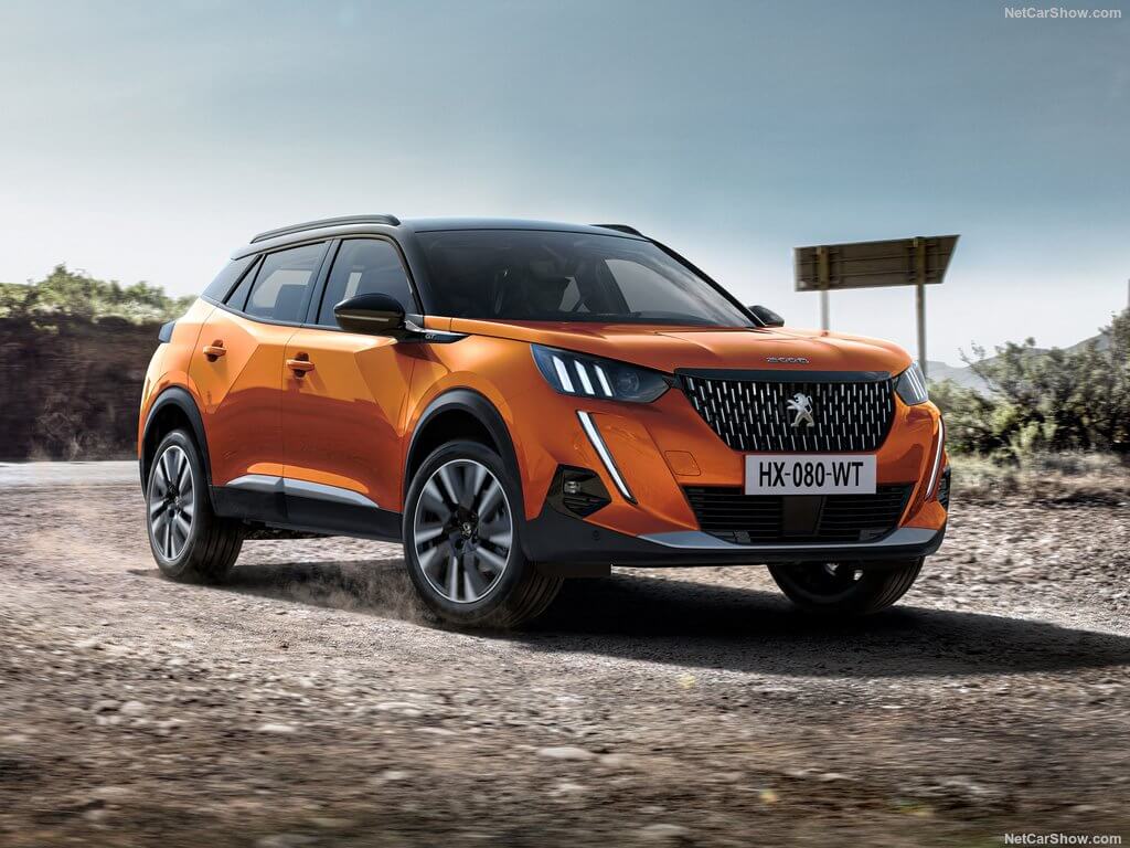Peugeot 2008 2020: frontal.