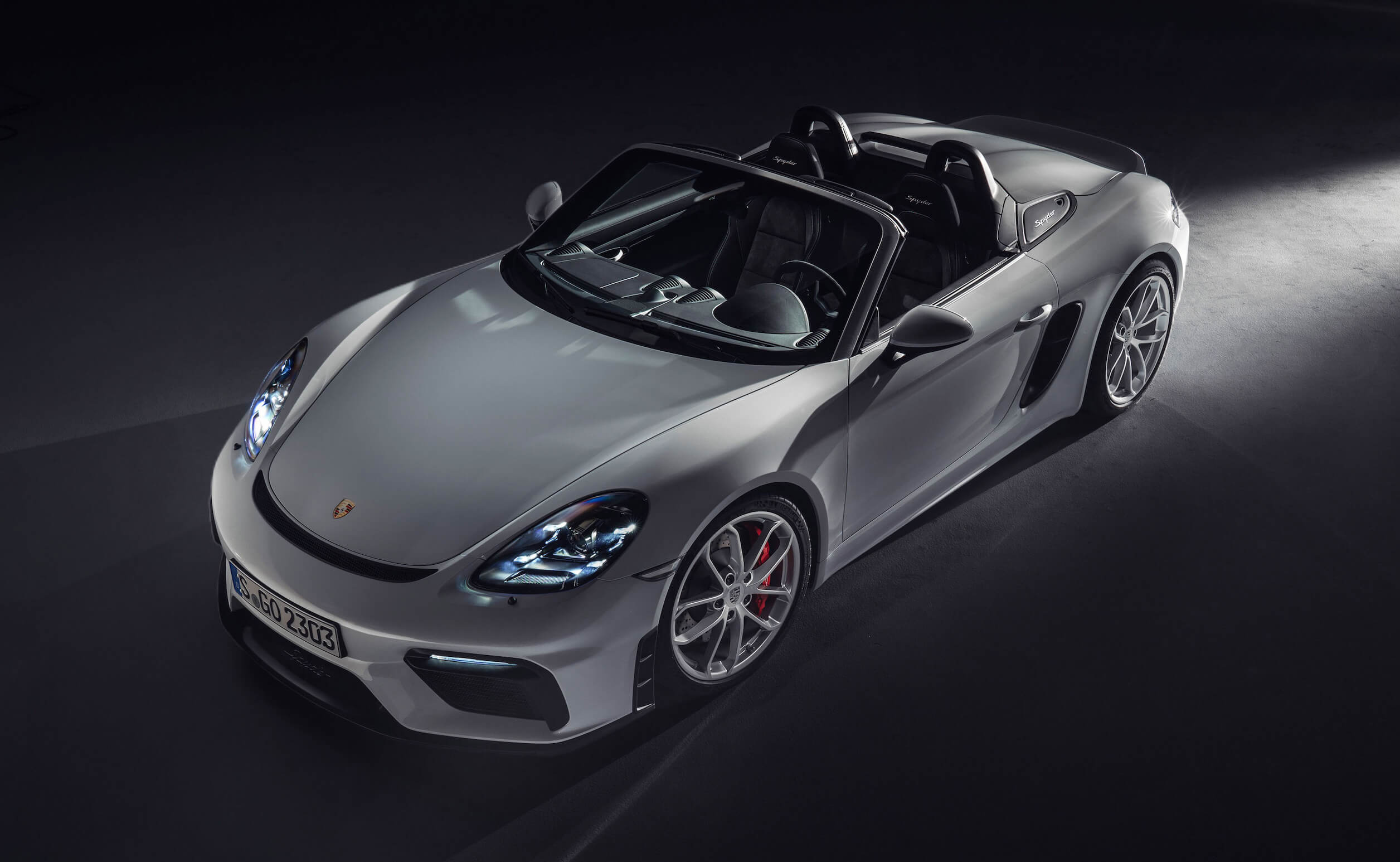 Porsche 718 Spyder 2019: frontal