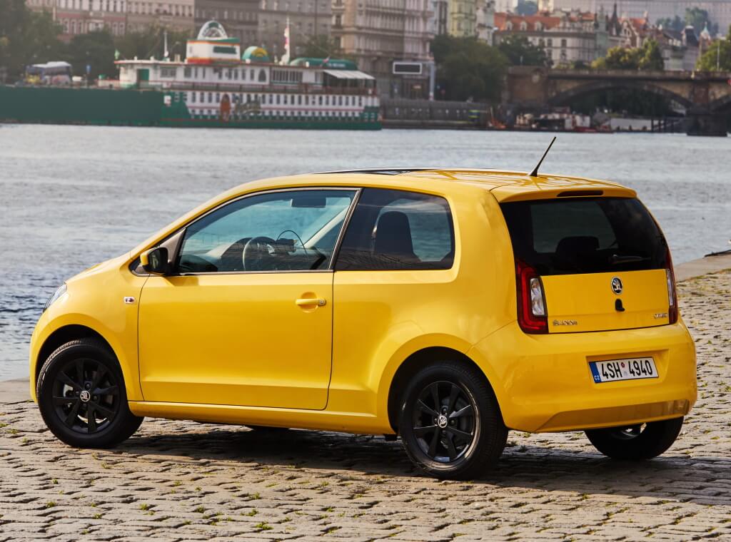 Skoda Citigo: trasera.