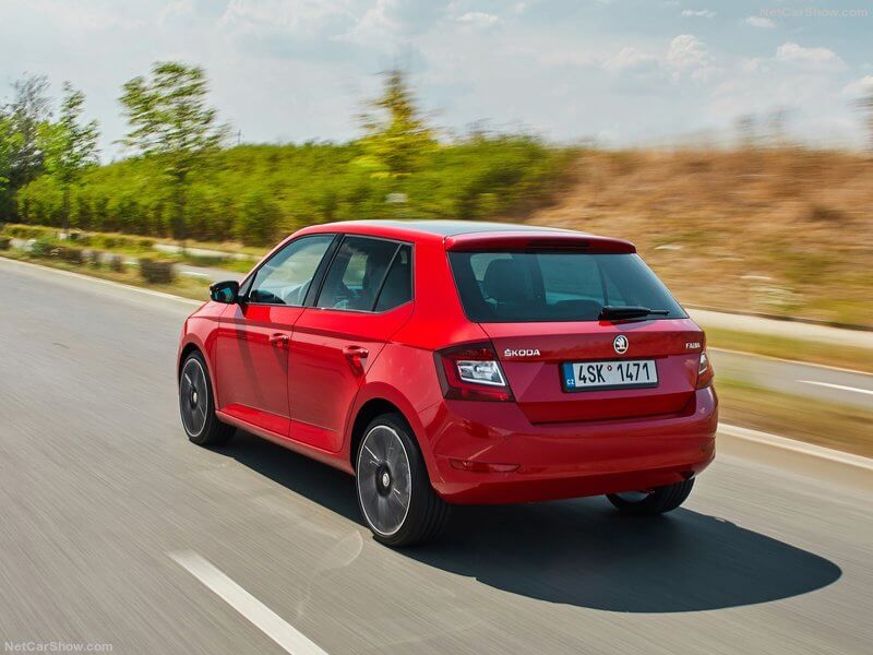 Skoda Fabia 2019 en marcha.