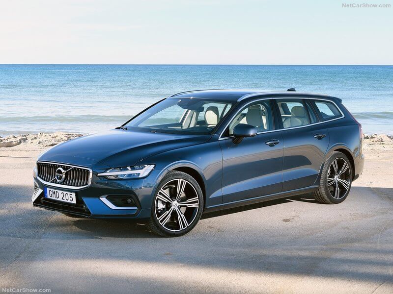 Volvo V60, parte delantera