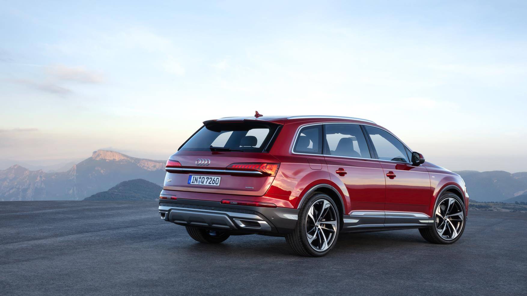 Audi Q7 2019: trasera