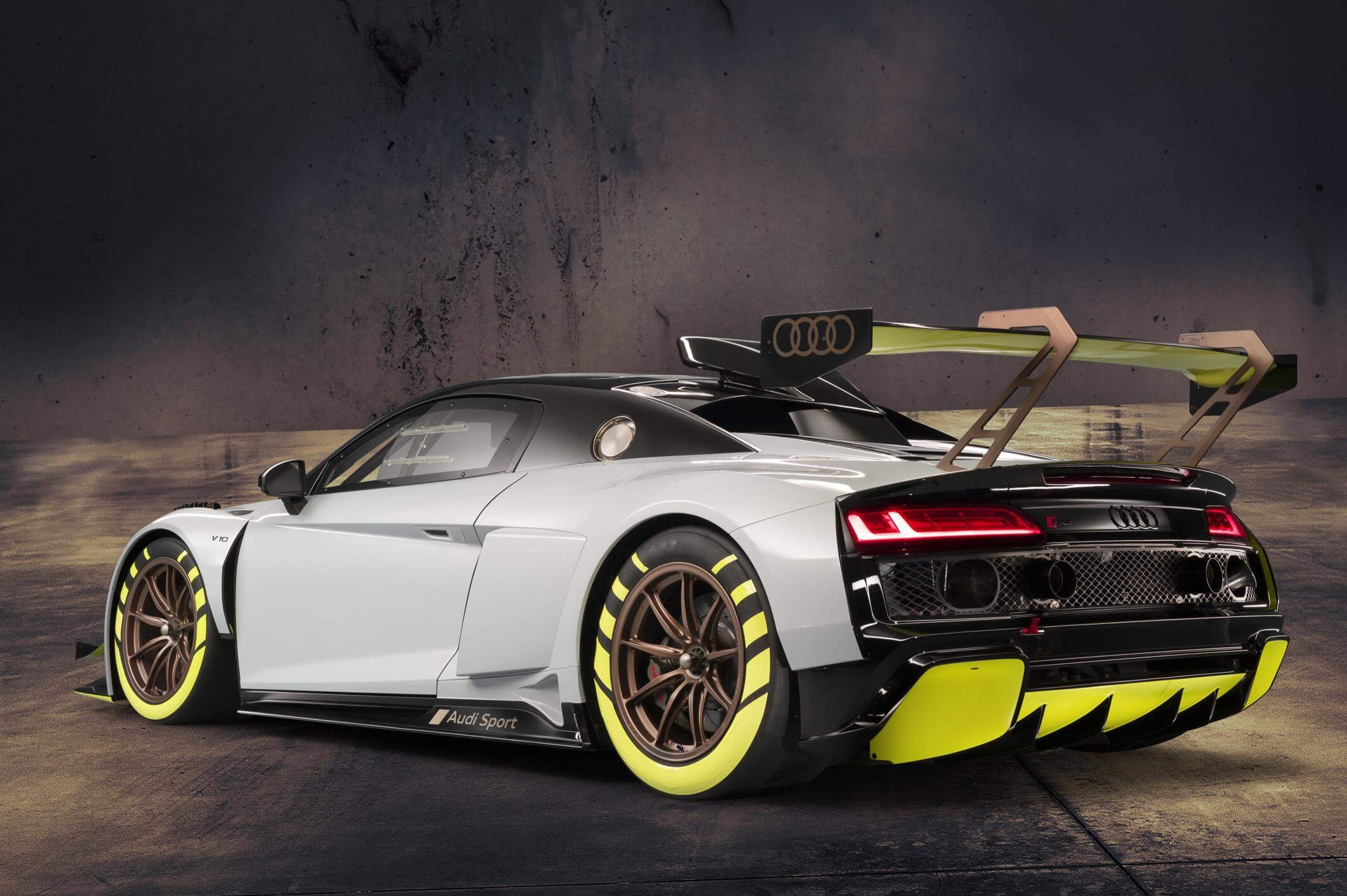 Audi R8 LMS GT2: trasera