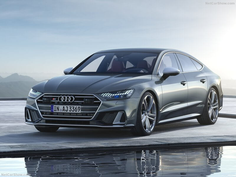 Ausi S7 TDI, frontal.