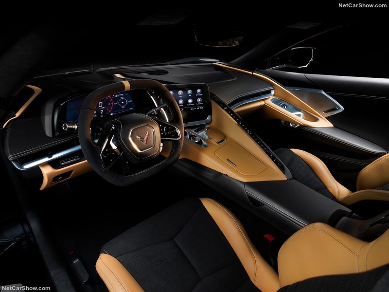 Chevrolet Corvette C8, interior.