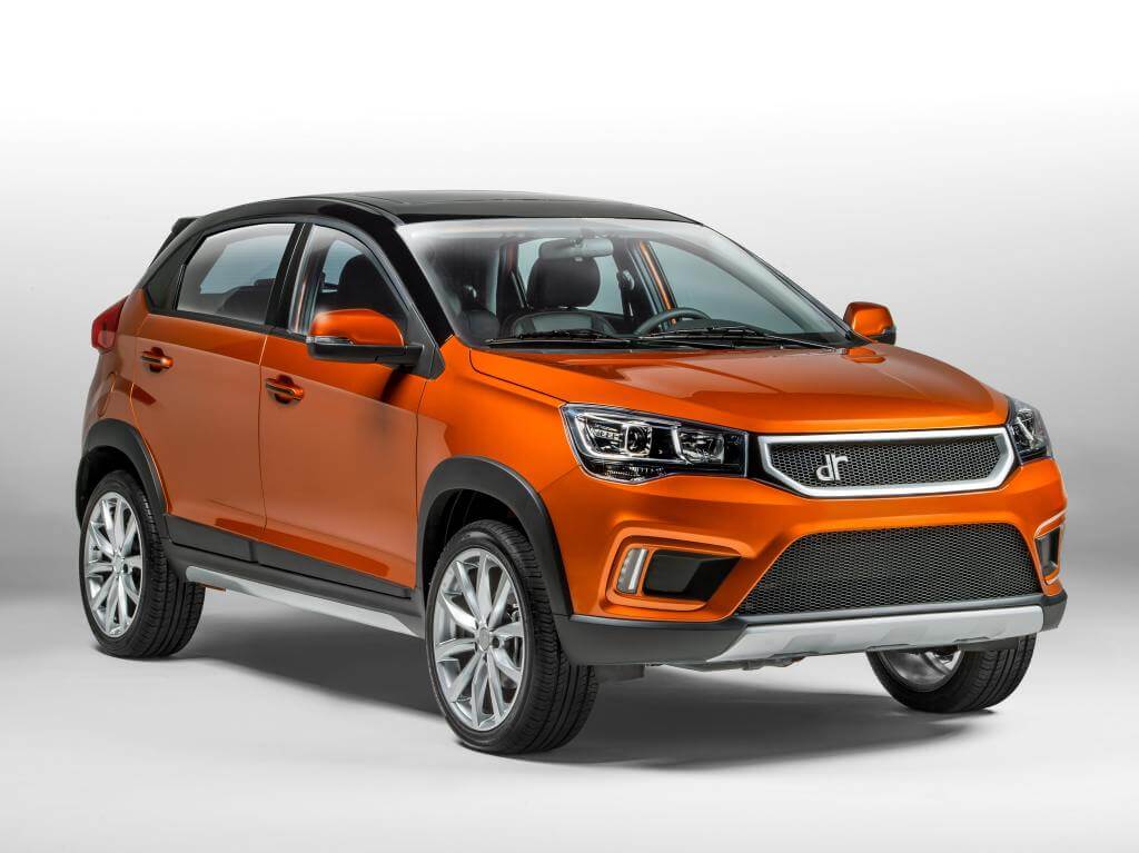 DR 3 Coupé: frontal.