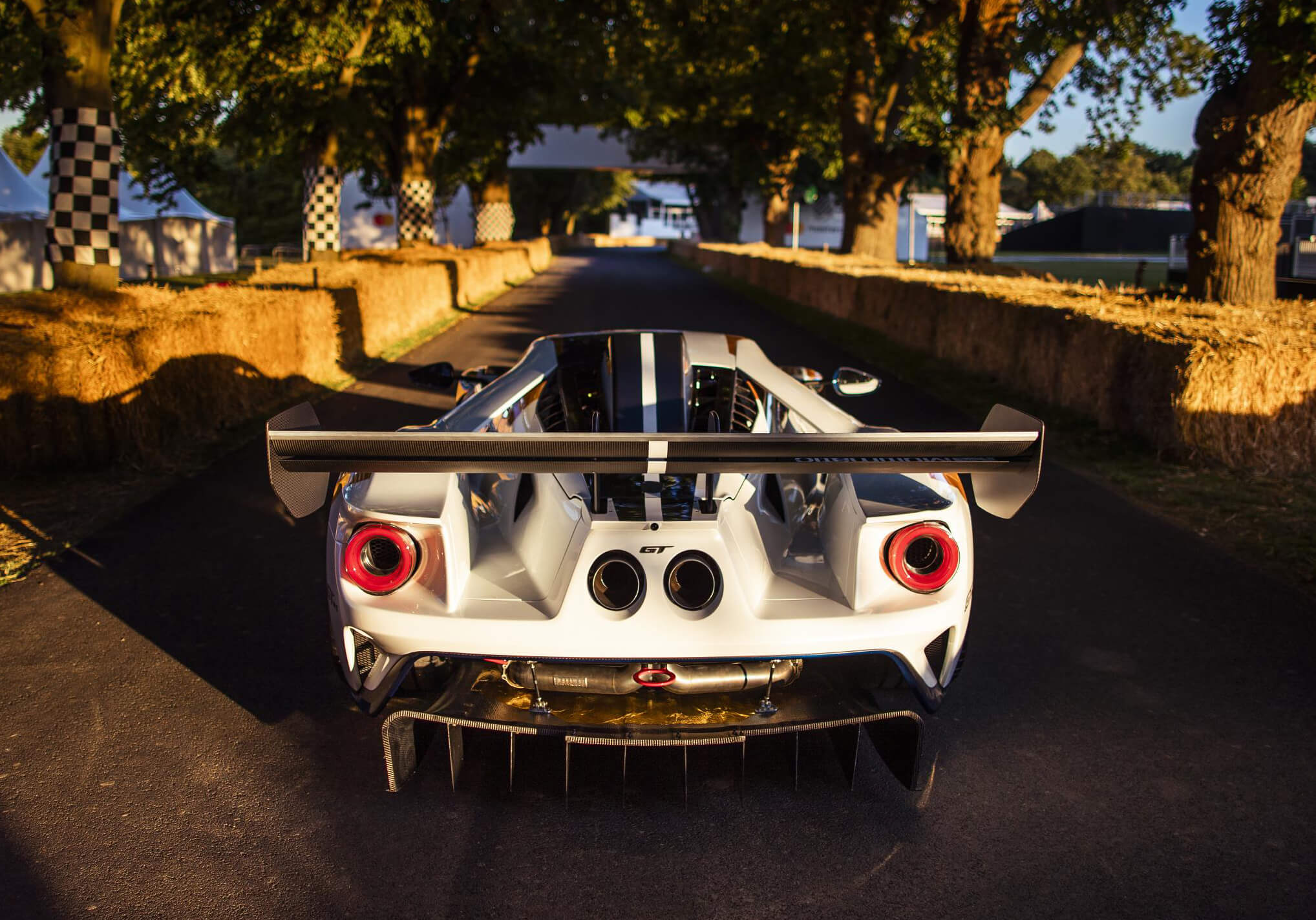 Fordd GT Mk II: trasera