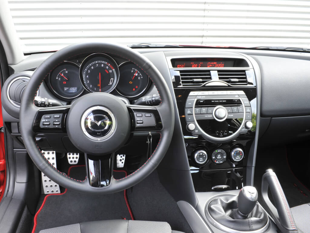 Interior del Mazda RX-8