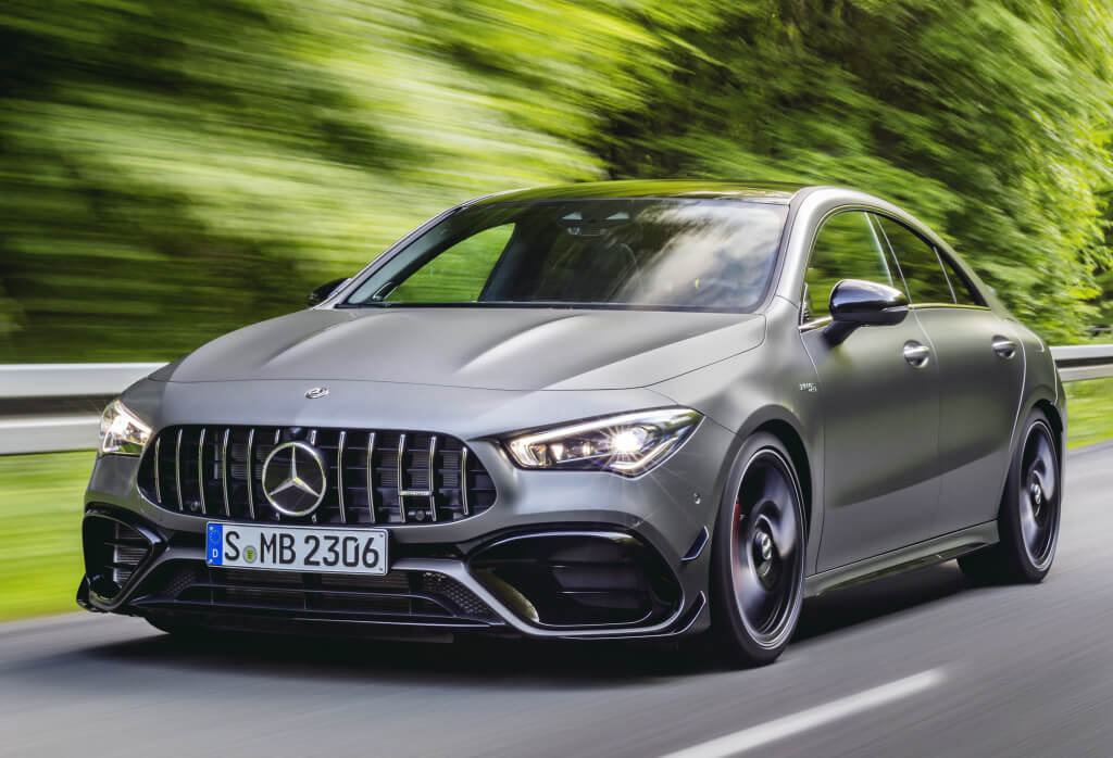 Mercedes-AMG CLA 45 S: frontal.