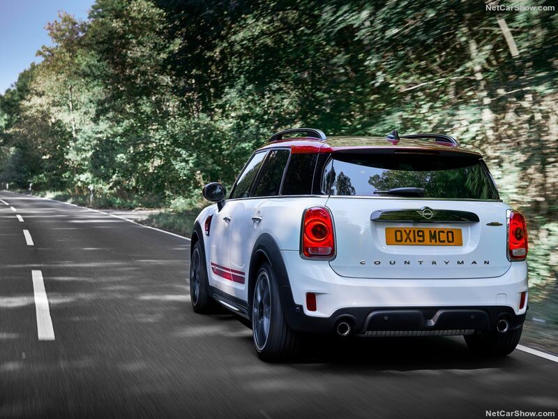 Trasera del Mini Countryman John Cooper Works.