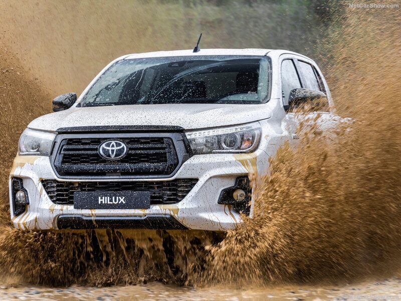 Capacidades off-road del Toyota Hilux Special Edition.